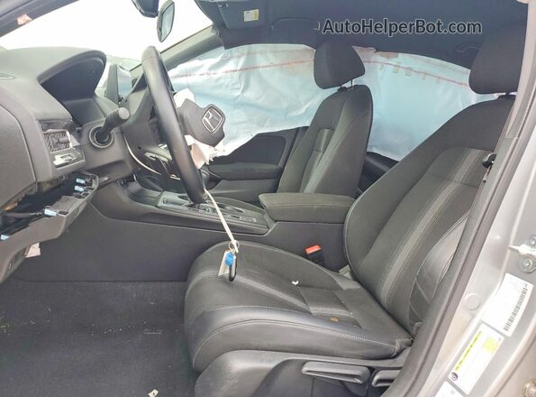 2HGFE2F58PH512946 2023 HONDA CIVIC Серебряный Вид салона спереди