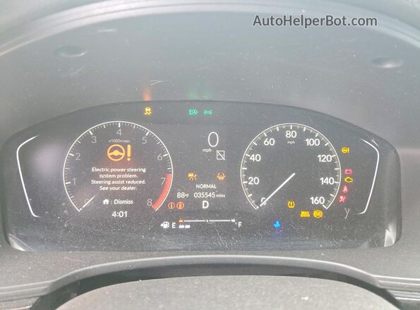 2HGFE2F58PH512946 2023 HONDA CIVIC Серебряный Вид щитка приборов