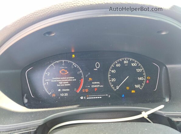 2HGFE2F58PH514647 2023 HONDA CIVIC Black Սարքավորումների վահանակի տեսք