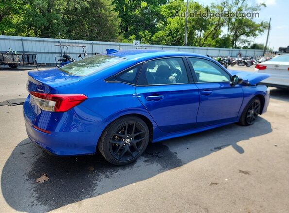 2HGFE2F58PH515331 2023 HONDA CIVIC Синий Задняя правая четверть