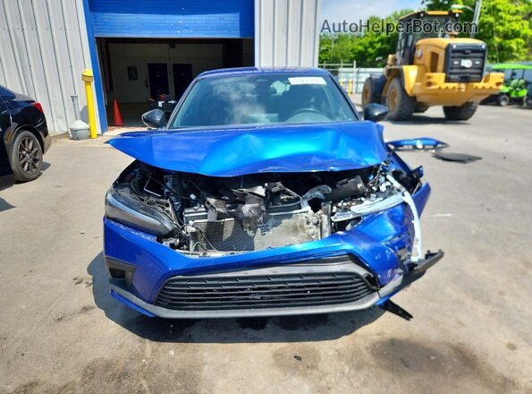 2HGFE2F58PH515331 2023 HONDA CIVIC Синий Вид спереди