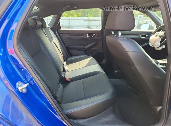 2HGFE2F58PH515331 2023 HONDA CIVIC Синий Вид задних сидений