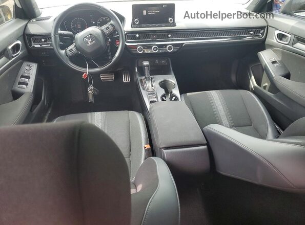 2HGFE2F58PH517662 2023 HONDA CIVIC White წინა პანელის ხედი