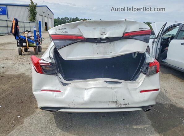 2HGFE2F58PH517662 2023 HONDA CIVIC White უკანა ხედი