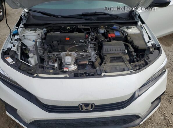 2HGFE2F58PH517662 2023 HONDA CIVIC White უკანა სალონის ხედი
