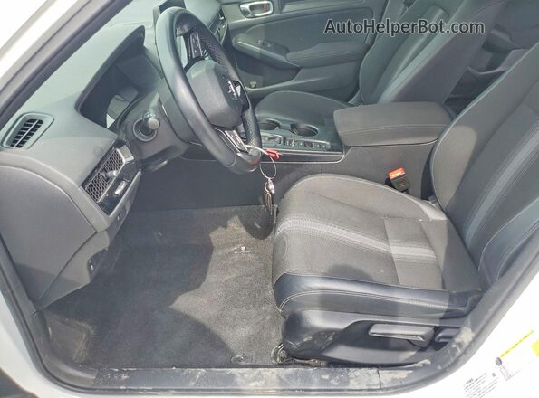 2HGFE2F58PH517662 2023 HONDA CIVIC White წინა სალონის ხედი