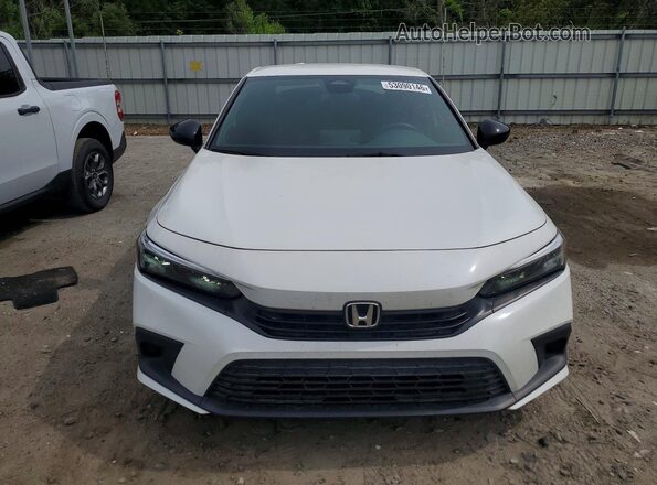 2HGFE2F58PH517662 2023 HONDA CIVIC White წინა ხედი