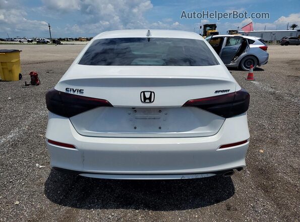 2HGFE2F58PH520691 2023 HONDA CIVIC White Հետևի տեսք