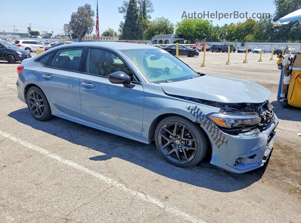 2HGFE2F58PH529133 2023 HONDA CIVIC Gray Front right