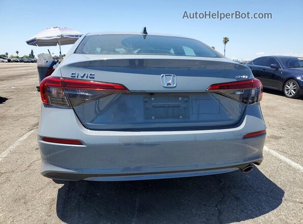 2HGFE2F58PH529133 2023 HONDA CIVIC Gray Rear view