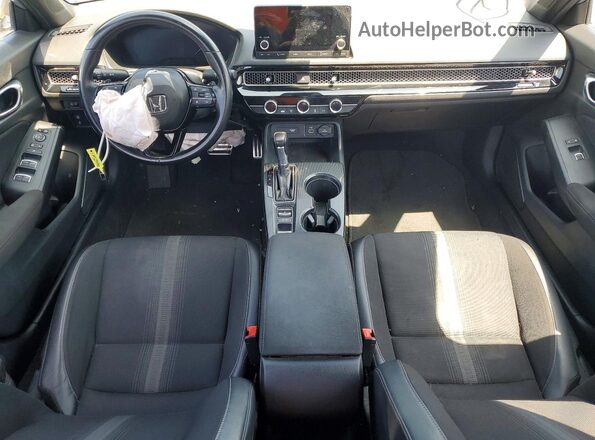 2HGFE2F58PH529133 2023 HONDA CIVIC Gray Dashboard view