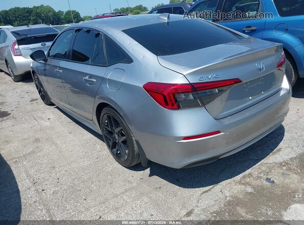 2HGFE2F58PH541069 2023 HONDA CIVIC Silver Tył lewy