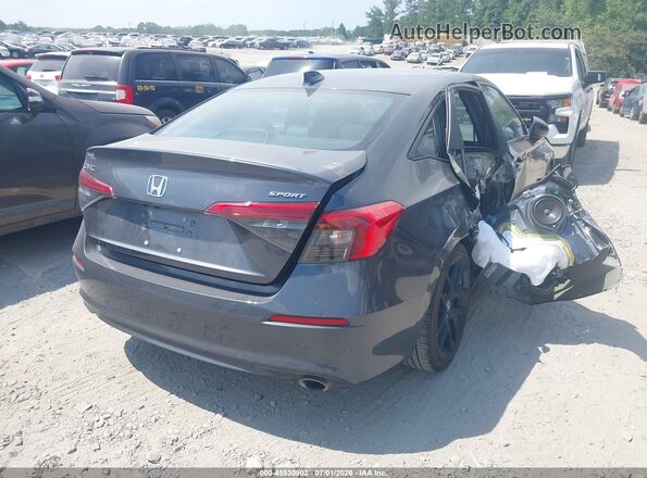 2HGFE2F58PH556512 2023 HONDA CIVIC Gray Задня права чверть