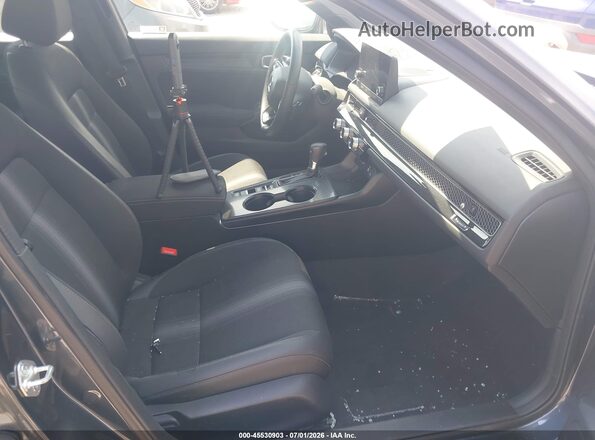 2HGFE2F58PH556512 2023 HONDA CIVIC Gray Вид салону спереду