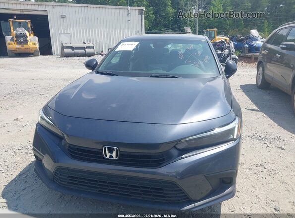 2HGFE2F58PH556512 2023 HONDA CIVIC Gray Вид щитка приладів