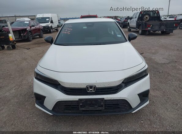 2HGFE2F58PH568188 2023 HONDA CIVIC White ხელსაწყოთა პანელის ხედი