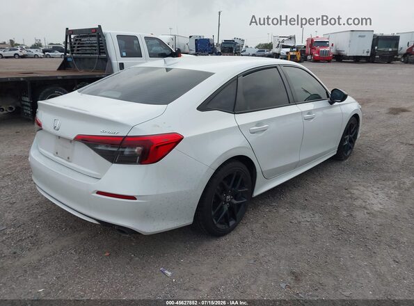 2HGFE2F58PH568188 2023 HONDA CIVIC White უკანა მარჯვენა