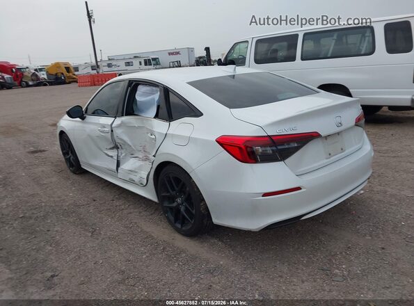 2HGFE2F58PH568188 2023 HONDA CIVIC White უკანა მარცხენა