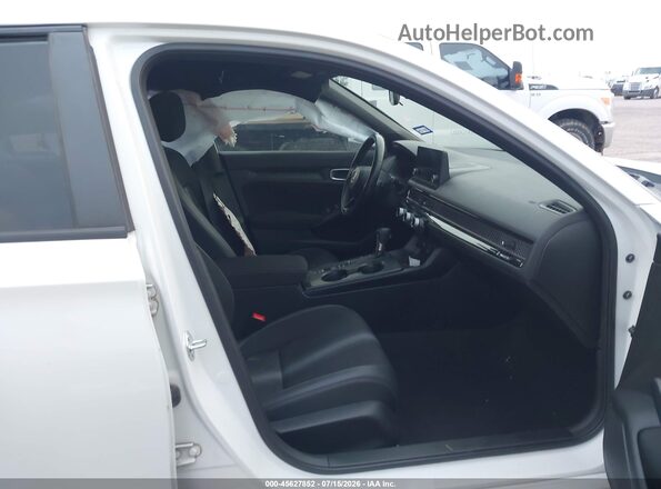 2HGFE2F58PH568188 2023 HONDA CIVIC White წინა სალონის ხედი
