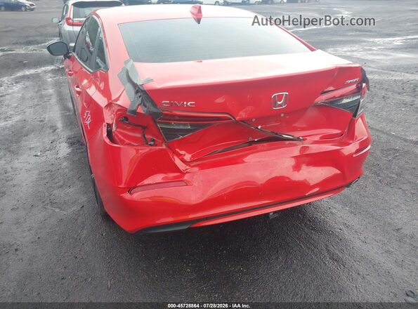 2HGFE2F58RH509497 2024 HONDA CIVIC Red Вид спереду