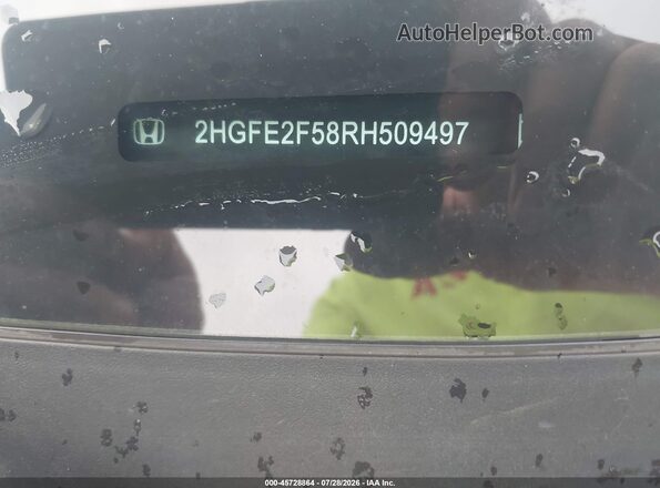 2HGFE2F58RH509497 2024 HONDA CIVIC Red Вид підкапотного простору