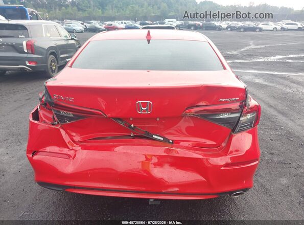 2HGFE2F58RH509497 2024 HONDA CIVIC Red 