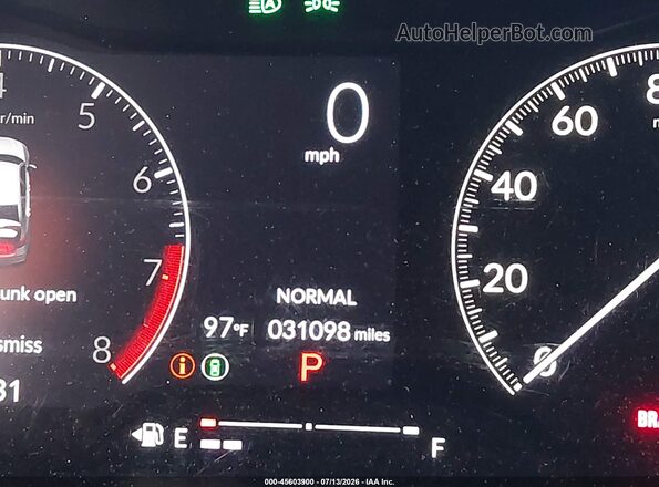 2HGFE2F58RH519737 2024 HONDA CIVIC Gray Հետևի նստատեղերի տեսք