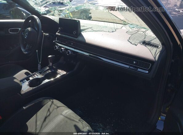 2HGFE2F58RH535579 2024 HONDA CIVIC Черный Вид салона спереди