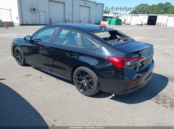 2HGFE2F58RH535579 2024 HONDA CIVIC Черный Задняя левая четверть