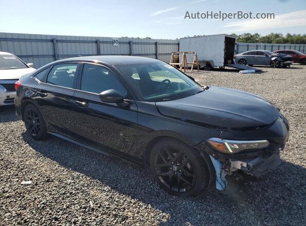 2HGFE2F58RH551913 2024 HONDA CIVIC Черный Передняя правая четверть