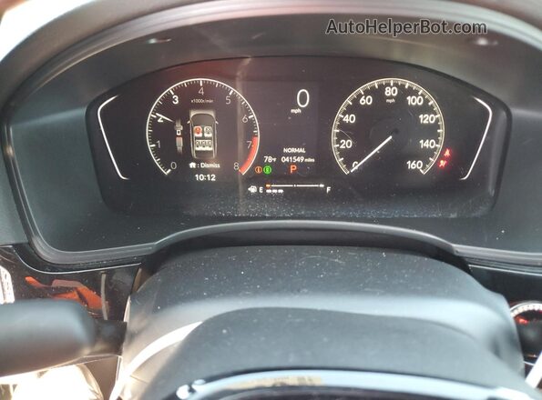 2HGFE2F58RH551913 2024 HONDA CIVIC Черный Вид щитка приборов