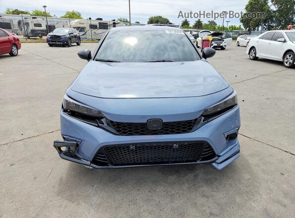 2HGFE2F58RH561034 2024 HONDA CIVIC Gray Դիմացի տեսք