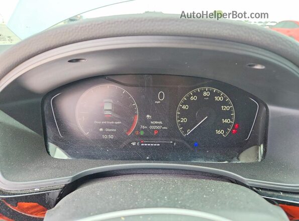 2HGFE2F58RH561034 2024 HONDA CIVIC Gray Սարքավորումների վահանակի տեսք