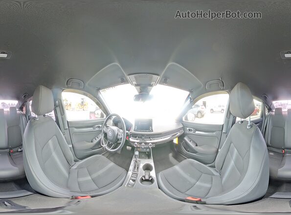 2HGFE2F58RH561034 2024 HONDA CIVIC Gray Սալոնի 360 աստիճան տեսք