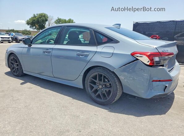 2HGFE2F58RH565312 2024 HONDA CIVIC Gray Trasero izquierdo