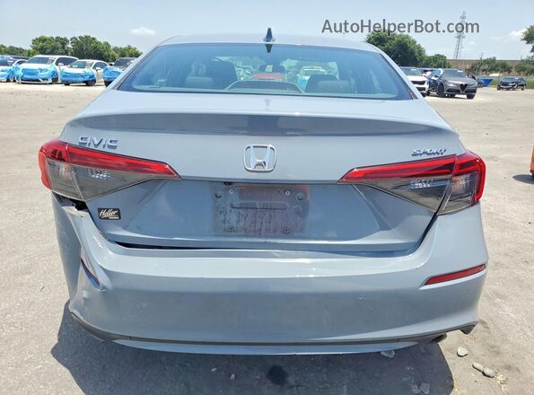 2HGFE2F58RH565312 2024 HONDA CIVIC Gray Vista trasera