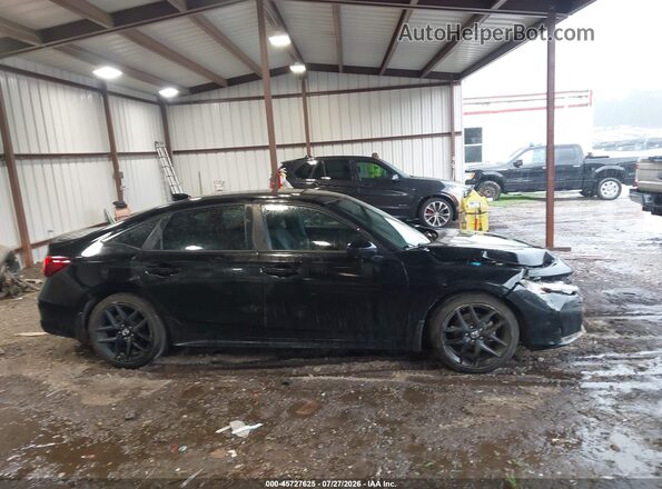 2HGFE2F58SH503107 2025 HONDA CIVIC Black Vista interior trasera