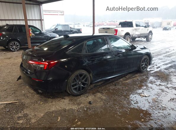 2HGFE2F58SH503107 2025 HONDA CIVIC Black Trasero derecho