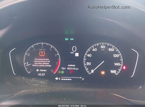 2HGFE2F58SH503107 2025 HONDA CIVIC Black Vista de los asientos traseros