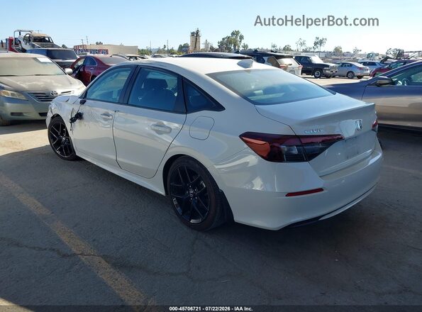 2HGFE2F58SH511546 2025 HONDA CIVIC White Հետևի ձախ