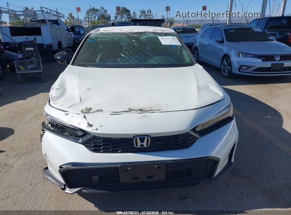 2HGFE2F58SH511546 2025 HONDA CIVIC White Սալոնի հետևի տեսք