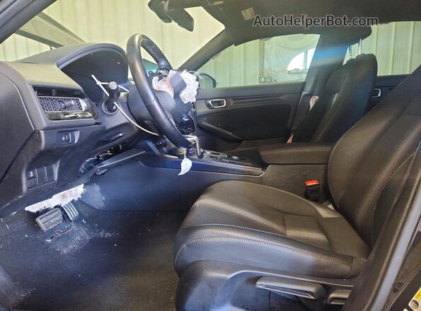2HGFE2F58SH515306 2025 HONDA CIVIC Black Front interior view