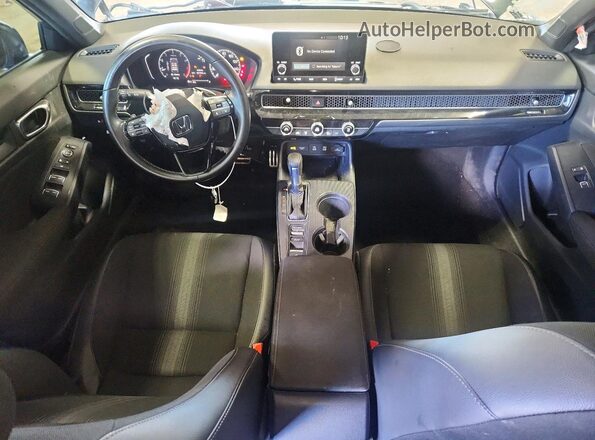 2HGFE2F58SH515306 2025 HONDA CIVIC Black Dashboard view