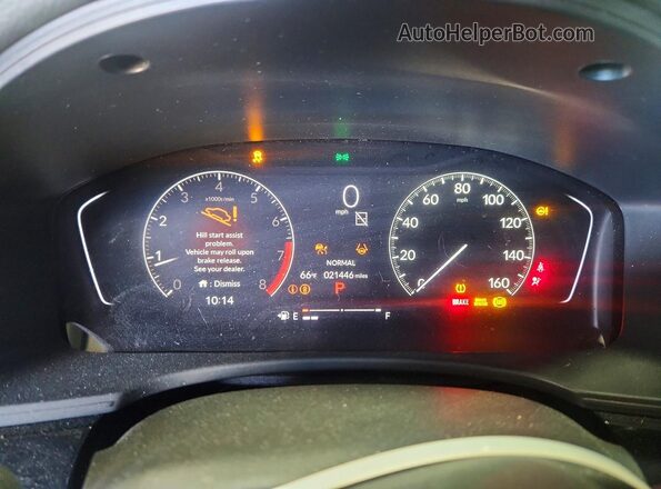 2HGFE2F58SH515306 2025 HONDA CIVIC Black Instrument cluster view