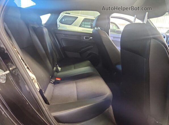 2HGFE2F58SH515306 2025 HONDA CIVIC Black Rear seats view
