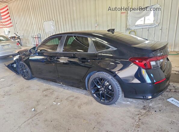 2HGFE2F58SH515306 2025 HONDA CIVIC Black Rear left