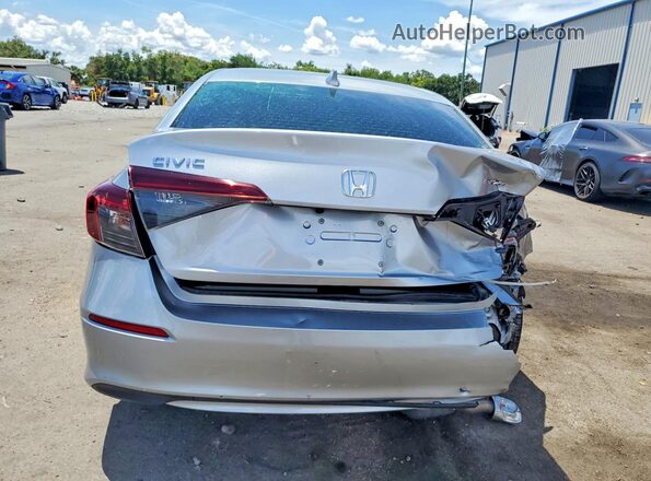 2HGFE2F58SH524653 2025 HONDA CIVIC Silver Widok z tyłu