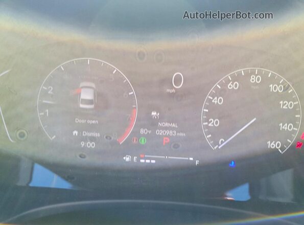 2HGFE2F58SH539993 2025 HONDA CIVIC White ხელსაწყოთა პანელის ხედი