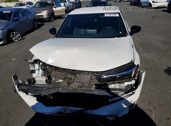 2HGFE2F58SH539993 2025 HONDA CIVIC White წინა ხედი
