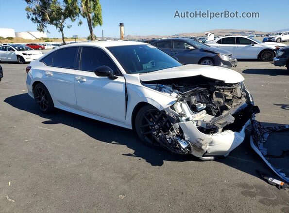 2HGFE2F58SH539993 2025 HONDA CIVIC White წინა მარჯვენა